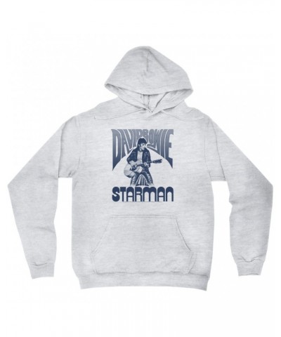David Bowie Hoodie | Starman Live Hoodie $16.78 Sweatshirts