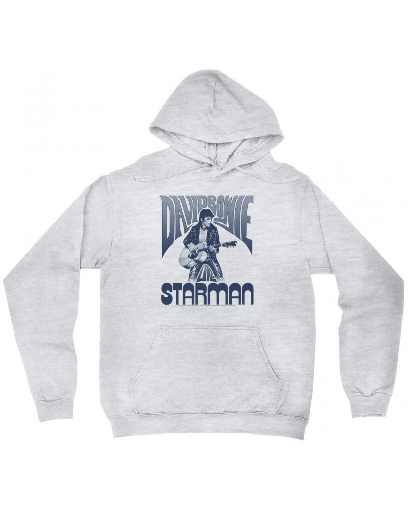 David Bowie Hoodie | Starman Live Hoodie $16.78 Sweatshirts