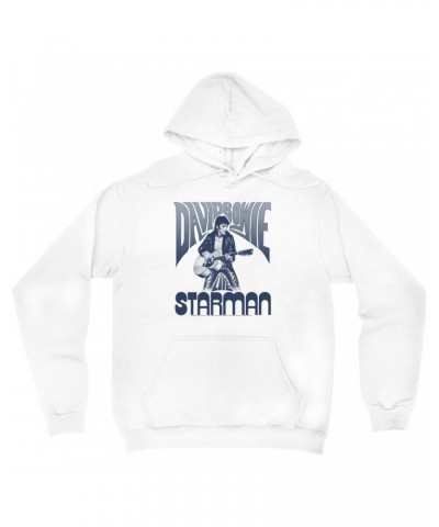 David Bowie Hoodie | Starman Live Hoodie $16.78 Sweatshirts