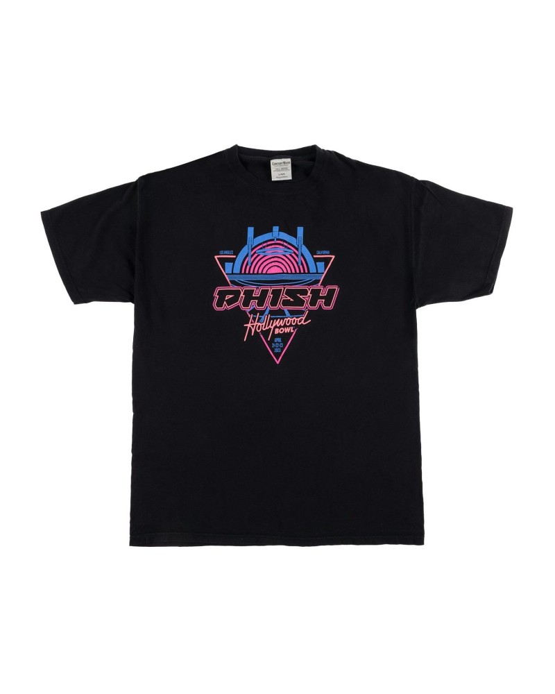 Phish Hollywood Bowl 2023 Event Tee on Washed Black $16.10 Shirts