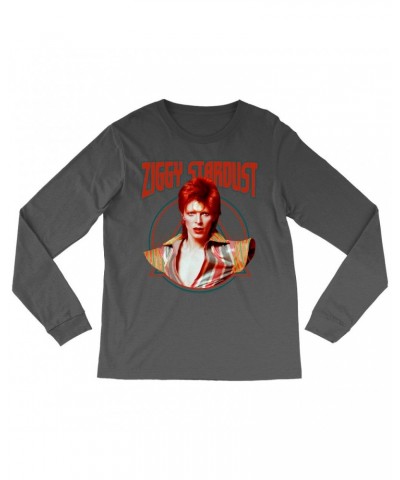David Bowie Long Sleeve Shirt | Featuring Ziggy Stardust Shirt $9.28 Shirts