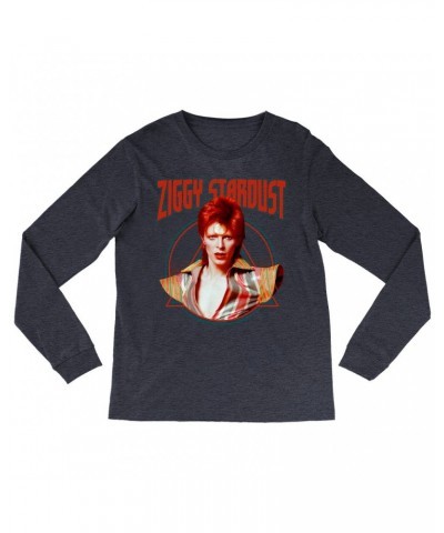 David Bowie Long Sleeve Shirt | Featuring Ziggy Stardust Shirt $9.28 Shirts