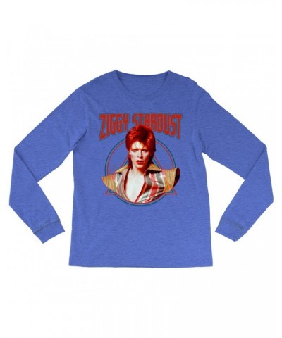 David Bowie Long Sleeve Shirt | Featuring Ziggy Stardust Shirt $9.28 Shirts