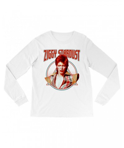 David Bowie Long Sleeve Shirt | Featuring Ziggy Stardust Shirt $9.28 Shirts