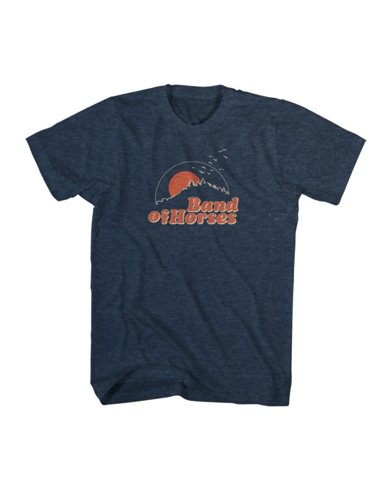 Band of Horses Flock Tee (Heather Navy) $7.20 Shirts