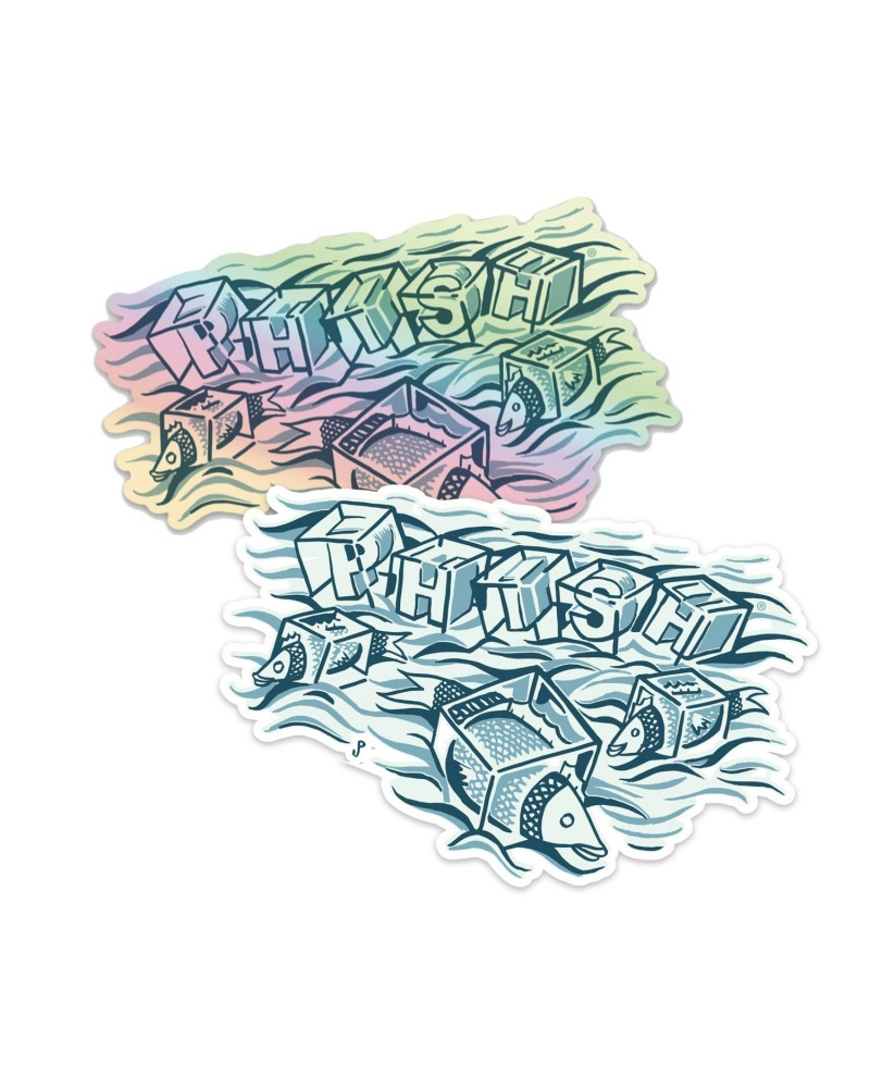 Phish Pollock Ice Fisherman Sticker $2.15 Accessories