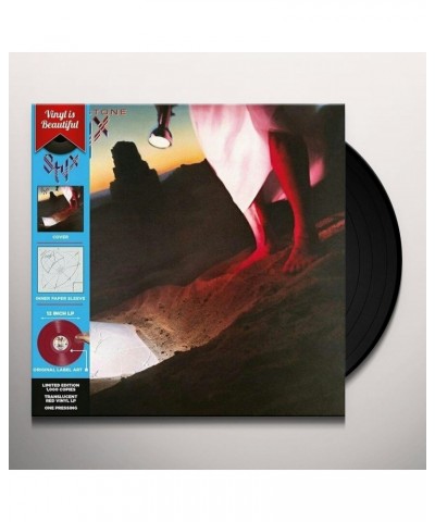Styx CORNERSTONE (RED TRANSLUCENT VINYL) Vinyl Record $8.99 Vinyl