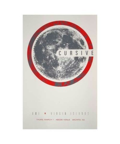 Cursive Deadstock Abode Venue 3/1 Poster $4.80 Decor