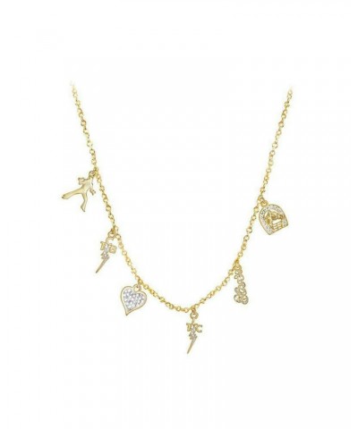 Elvis Presley Lowell Hays Gold Plated Charm Necklace $61.20 Accessories