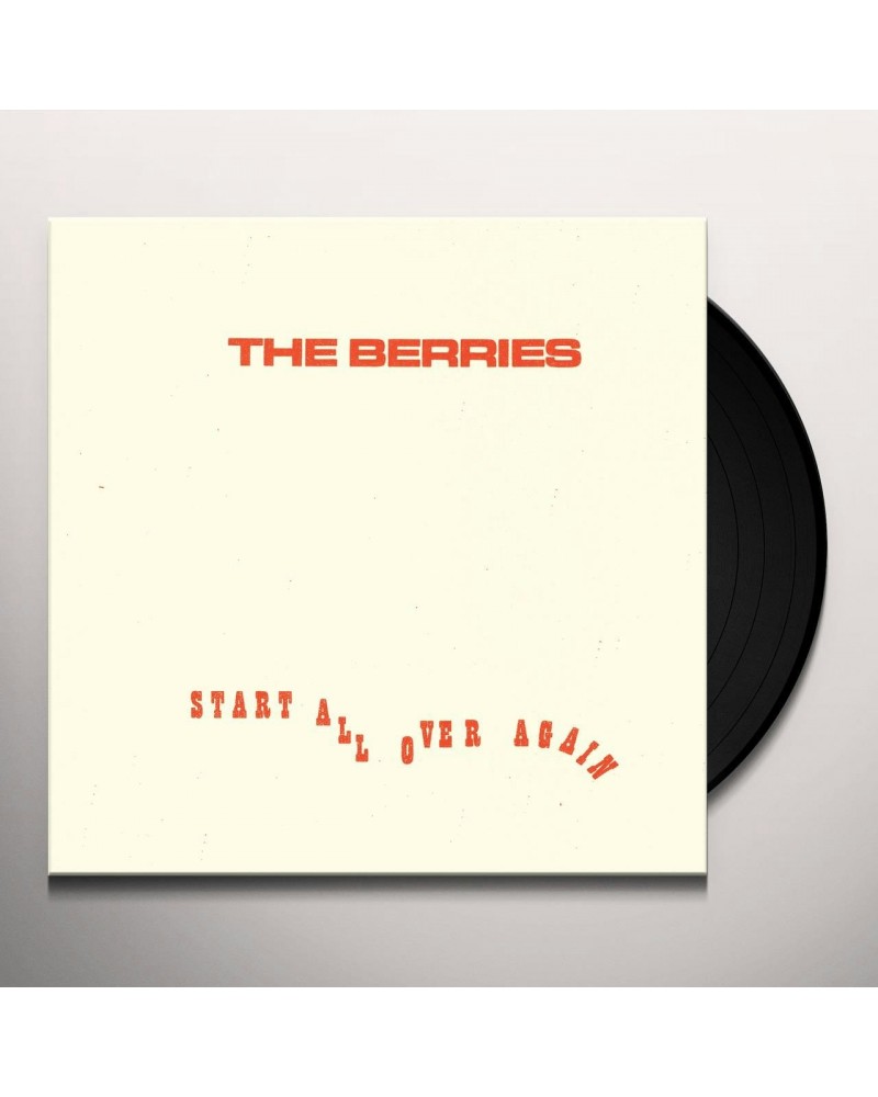 The Berries Start All Over Again Vinyl Record $8.85 Vinyl