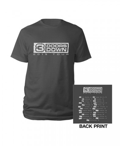 3 Doors Down Classic Logo 2015 Tour Tee $8.56 Shirts