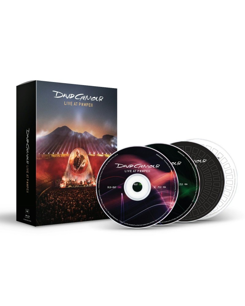 David Gilmour Live At Pompeii - Deluxe Edition 2-CD/2 Blu-Ray Box $23.79 CD