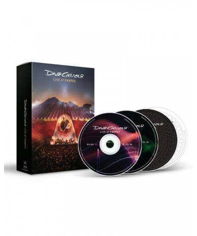 David Gilmour Live At Pompeii - Deluxe Edition 2-CD/2 Blu-Ray Box $23.79 CD