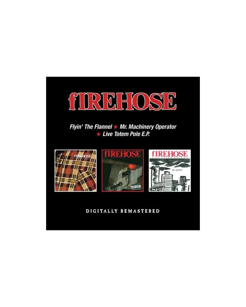 fIREHOSE FLYIN THE FLANNEL / MR MACHINERY OPERATOR / LIVE CD $4.96 CD