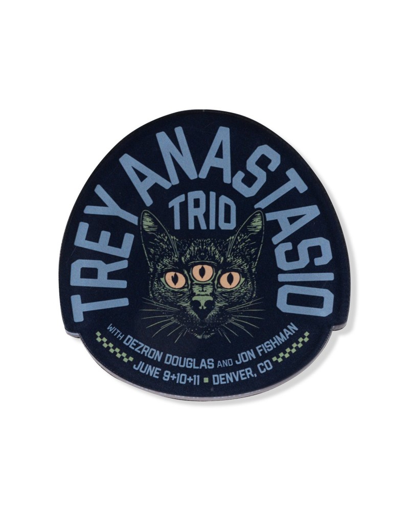 Phish Lucite Magnet - Trey Anastasio Trio Denver 2023 - 3-Eyed Cat $4.80 Decor