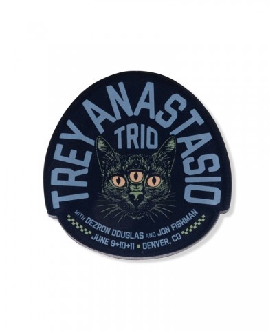 Phish Lucite Magnet - Trey Anastasio Trio Denver 2023 - 3-Eyed Cat $4.80 Decor