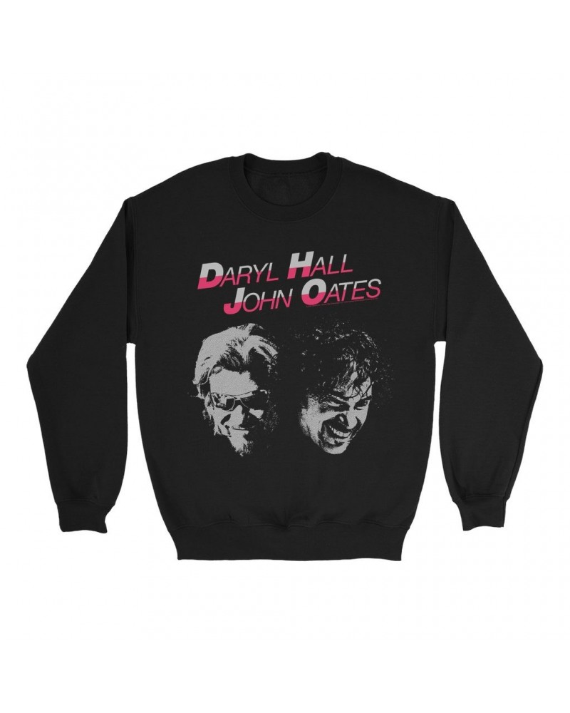 Daryl Hall & John Oates Sweatshirt | Modern Private Eyes Cover Inspiration Sweatshirt $13.28 Sweatshirts