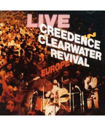 Creedence Clearwater Revival LIVE IN EUROPE CD $5.50 CD