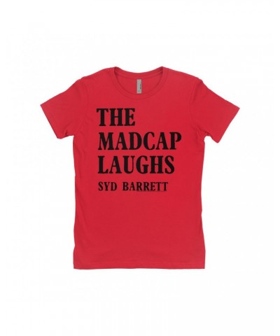 Syd Barrett Ladies' Boyfriend T-Shirt | The Madcap Laughs Shirt $10.98 Shirts