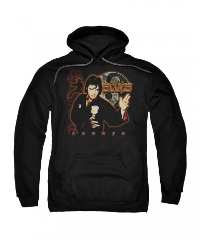 Elvis Presley Hoodie | KARATE Pull-Over Sweatshirt $14.72 Sweatshirts