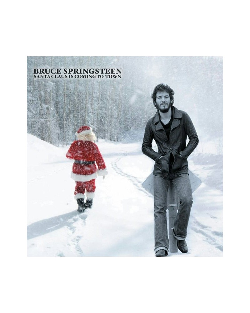 Bruce Springsteen LP Vinyl Record - Santa Claus Is Coming To Town (White Vinyl) $8.15 Vinyl