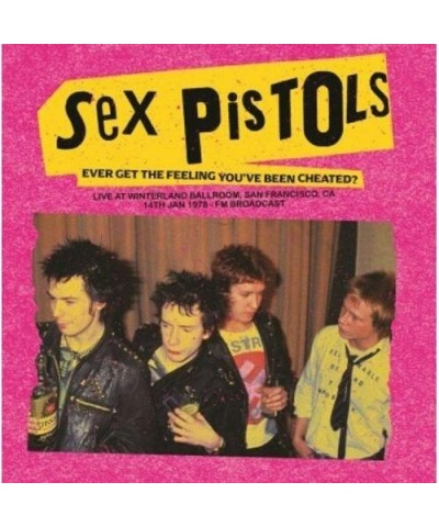 Sex Pistols EVER GET THE FEELING YOU'VE BEEN CHEATED? (PINK VINYL) Vinyl Record $14.40 Vinyl