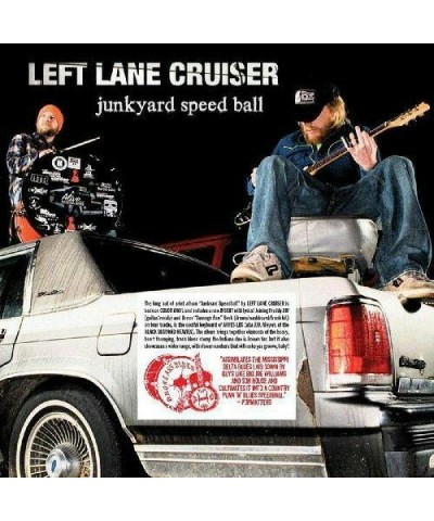 Left Lane Cruiser Junkyard Speedball (Red & Black Smash) Vinyl Record $13.75 Vinyl