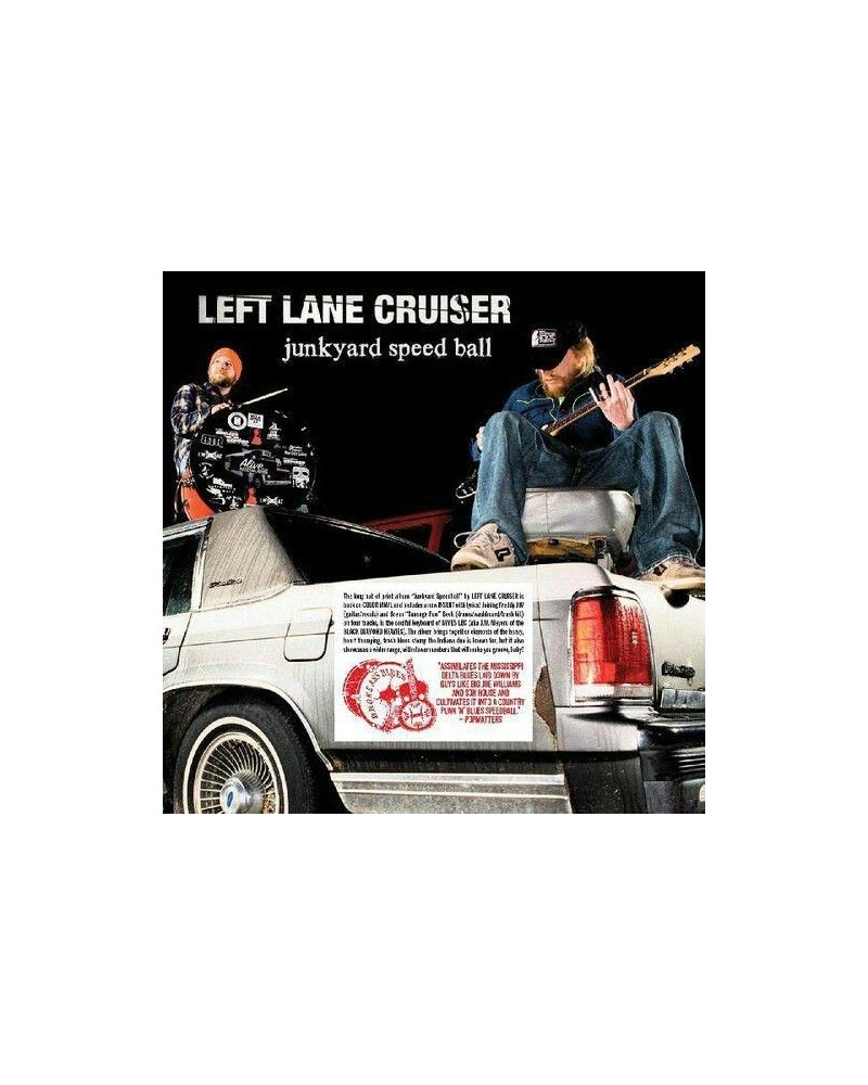 Left Lane Cruiser Junkyard Speedball (Red & Black Smash) Vinyl Record $13.75 Vinyl