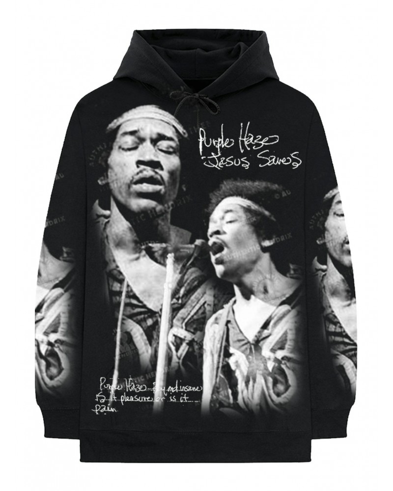 Jimi Hendrix Photo Collage Hoodie $32.20 Sweatshirts