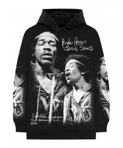 Jimi Hendrix Photo Collage Hoodie $32.20 Sweatshirts