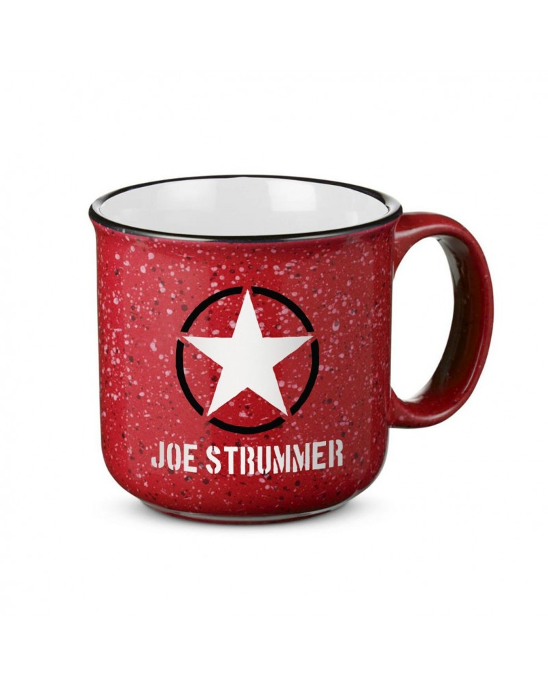 Joe Strummer Strummer Campfire Red Mug $5.78 Drinkware