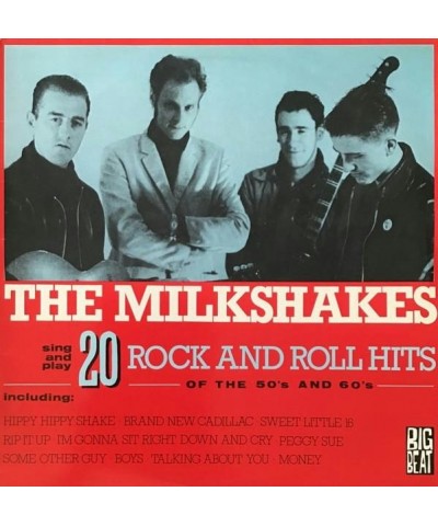 Milkshakes 20 ROCK & ROLL HITS OF THE 50'S & 60'S Vinyl Record $8.20 Vinyl