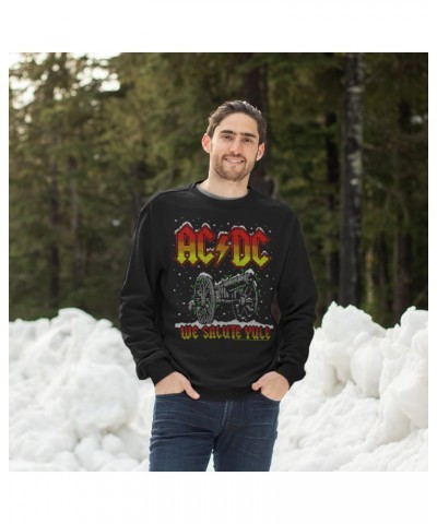 AC/DC Sweatshirt | We Salute Yule Sweatshirt $11.18 Sweatshirts