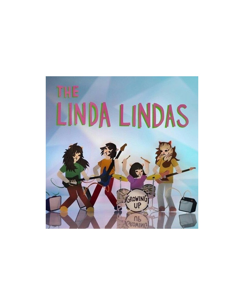 The Linda Lindas GROWING UP - SPECIALTY CLEAR W/BLUE PINK Vinyl Record $7.87 Vinyl