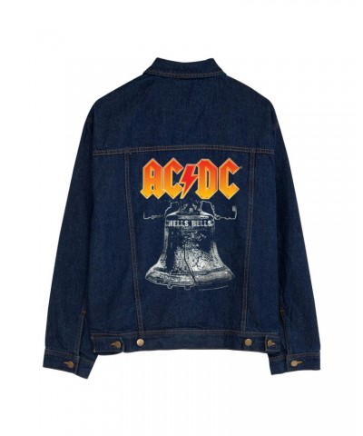 AC/DC Hells Bells Personalized Jean Jacket $60.00 Outerwear
