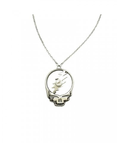 Grateful Dead Stealie June Pearl Birthstone Necklace $29.40 Accessories