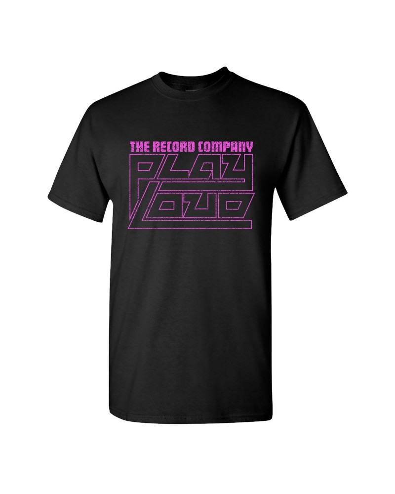 The Record Company "Play Loud" Black w/ Pink Unisex Tee $9.50 Shirts