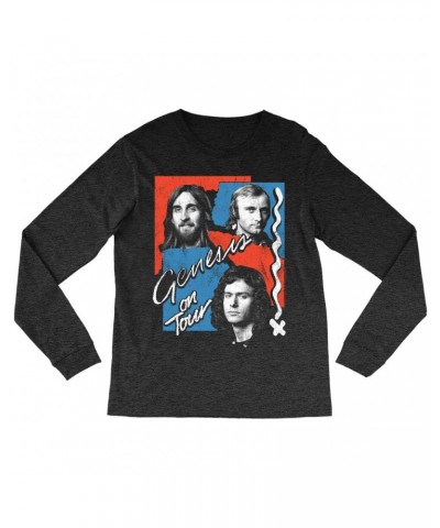 Genesis Long Sleeve Shirt | Live On Tour Distressed Shirt $11.68 Shirts