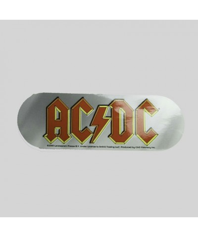 AC/DC Red On Silver Logo Sticker $0.96 Accessories