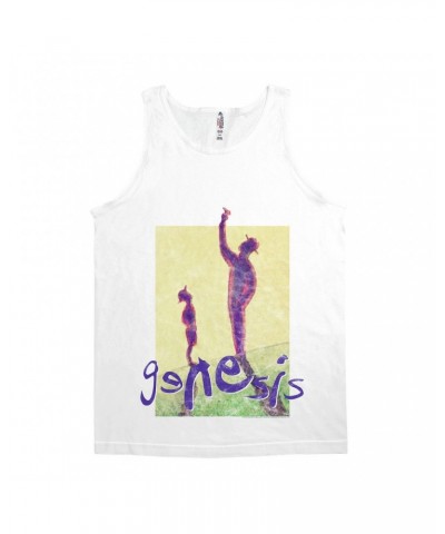 Genesis Unisex Tank Top | Distressed We Can't Dance Album Shirt $11.23 Shirts