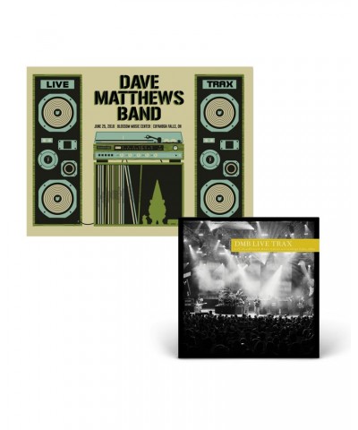 Dave Matthews Band Live Trax Vol. 62 + Poster $22.40 Decor